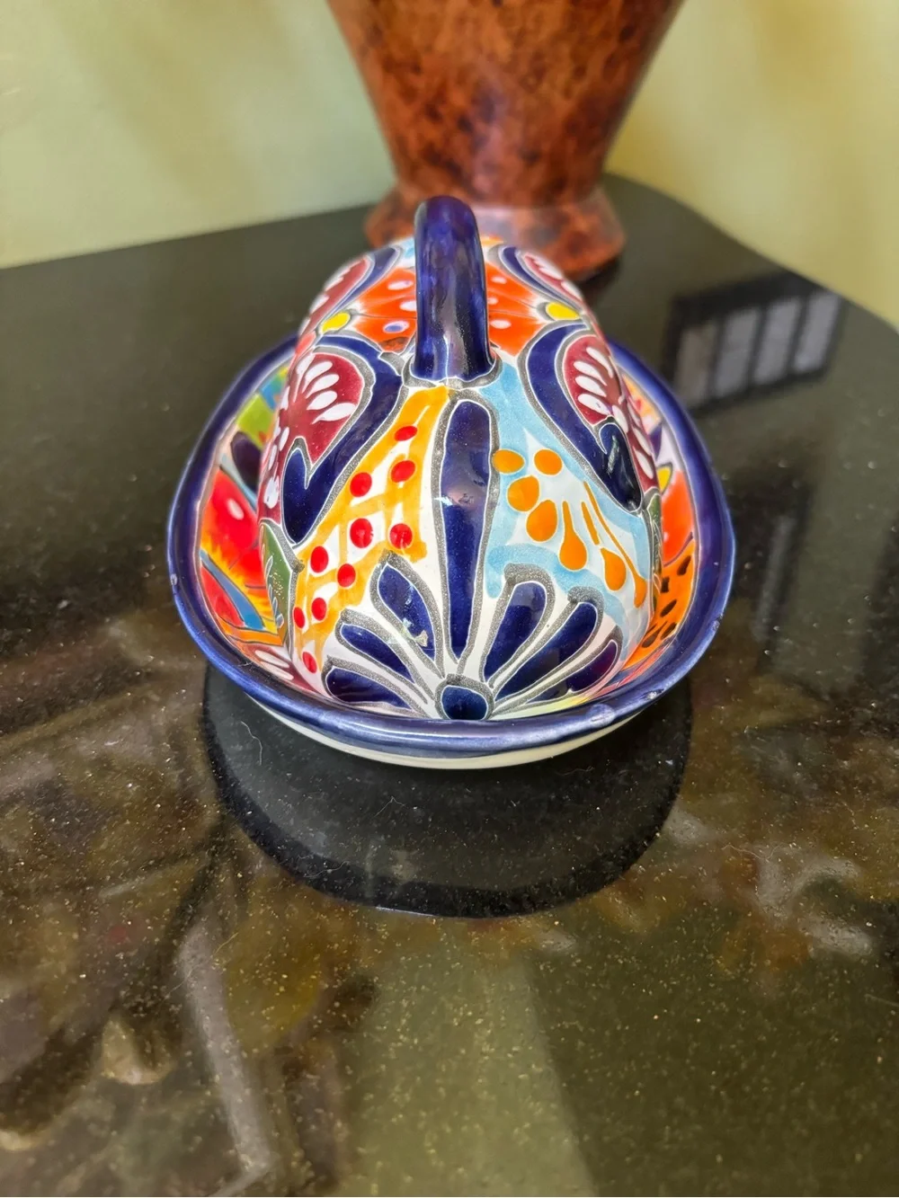 Talavera colorful hand